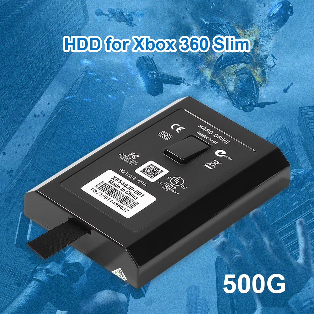 thumbnail image 4 of Disco duro de 500 GB Ehuebsd para Microsoft Xbox 360 Slim Game Console HDD interno, 4 of 8