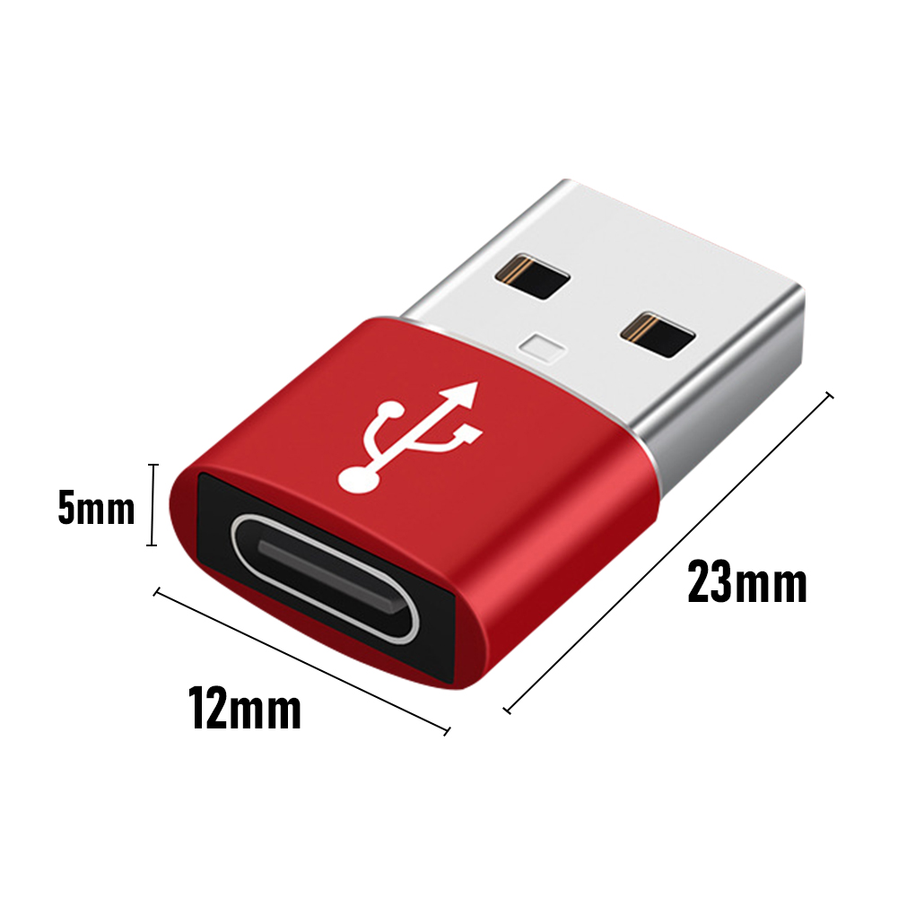 thumbnail image 2 of Adaptador USB 3.1 tipo C A USB 3.0 tipo A Ehuebsd 2 paquetes, 2 of 7
