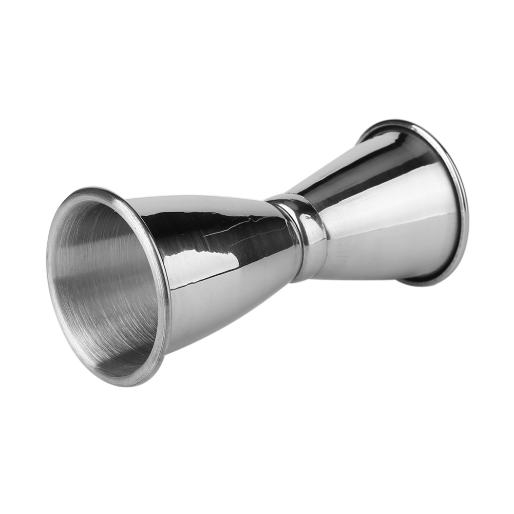 thumbnail image 2 of Juego de medidor Jigger de taza medidora mezcladora de bebidas de cóctel de acero inoxidable 3 uds, 2 of 9