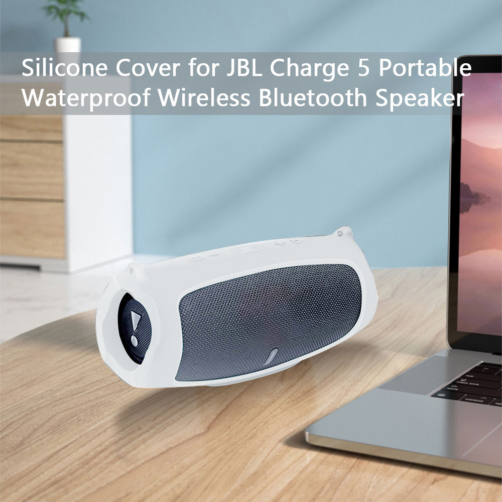 thumbnail image 4 of Funda protectora para JBL Charge 5 Ehuebsd silicona portátil con correa, 4 of 8