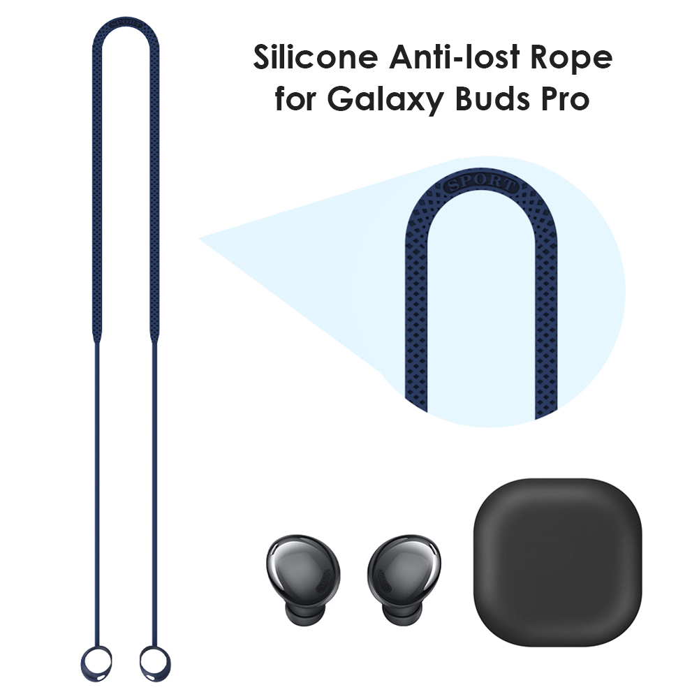 thumbnail image 4 of Silicona Anti Lost Correa Auriculares Colgando Cuello Cuerda Auriculares inalámbricos Cordón, 4 of 6