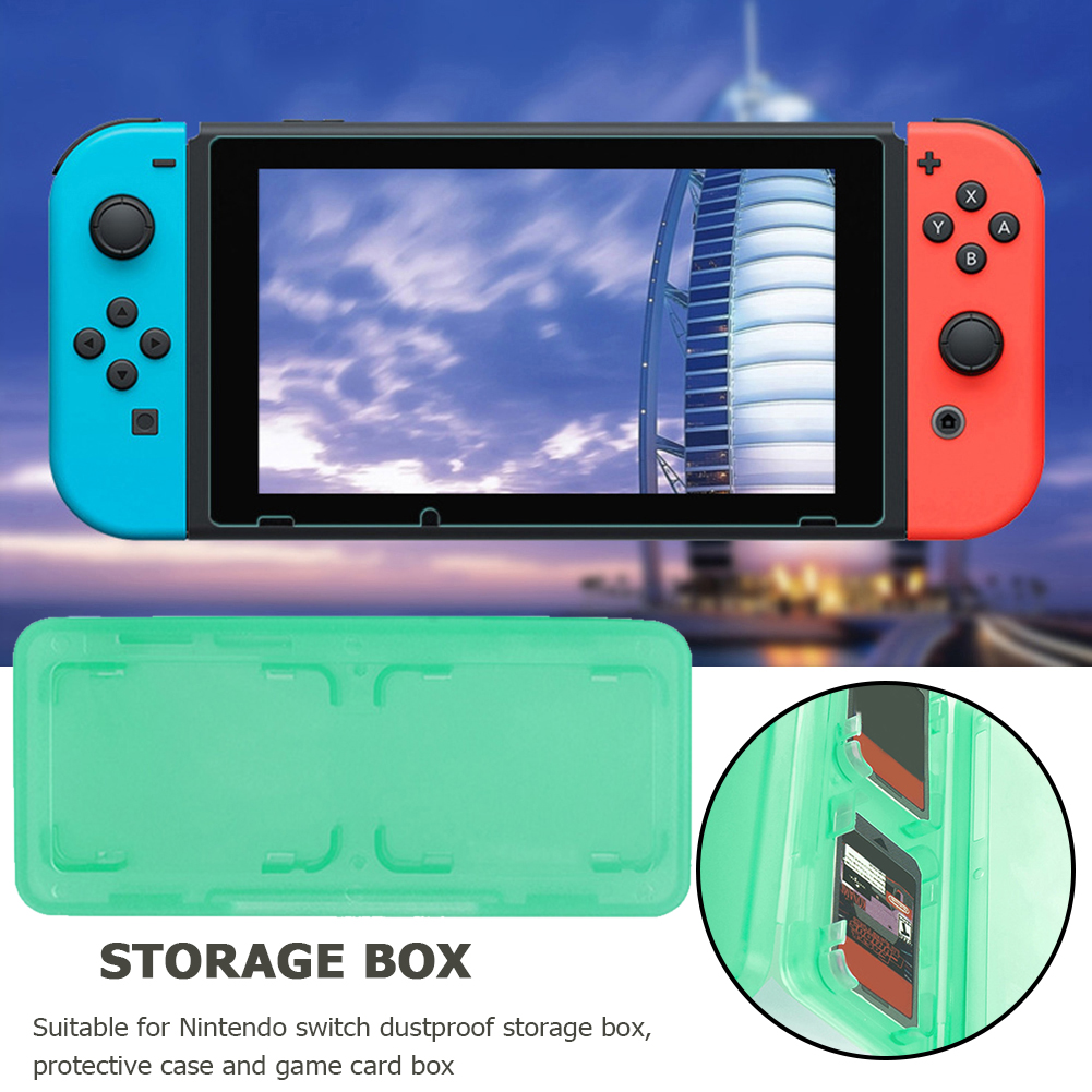 thumbnail image 4 of Cartucho de caja protectora de almacenamiento de tarjetas portátil a prueba de polvo para Nintend Switch NS, 4 of 7