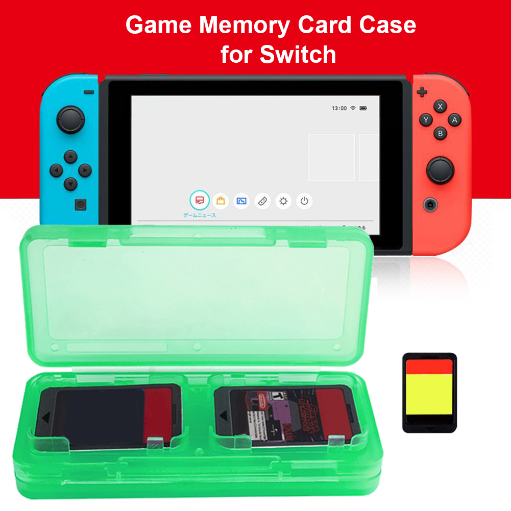 Cartucho de caja protectora de almacenamiento de tarjetas portátil a prueba de polvo para Nintend Switch NS
