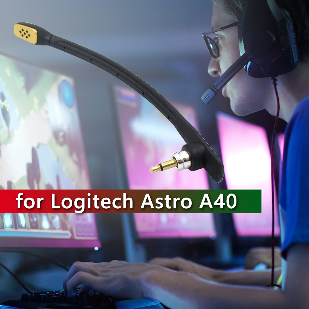 thumbnail image 4 of Auriculares de repuesto para juegos, micrófono con reducción de ruido para Astro A40, 4 of 7