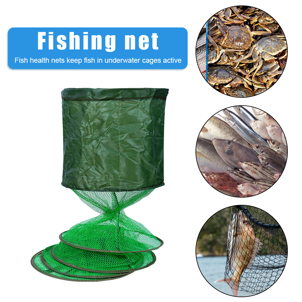 thumbnail image 3 of Fish Basket Live Net Plegable Pegamento Recubrimiento Aparejos de pesca (25x150cm), 3 of 9