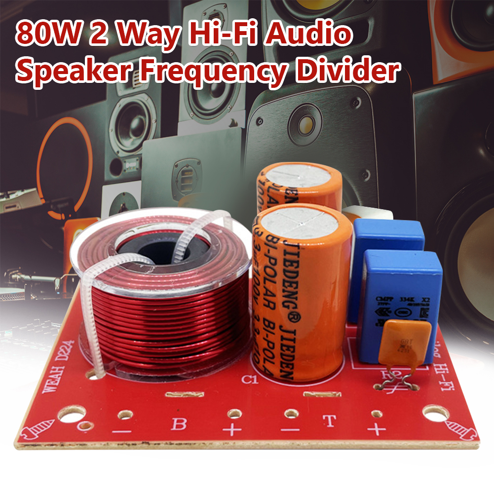 thumbnail image 4 of Divisor de frecuencia Ehuebsd 80W Altavoz de alta fidelidad 2 vías, 4 of 7