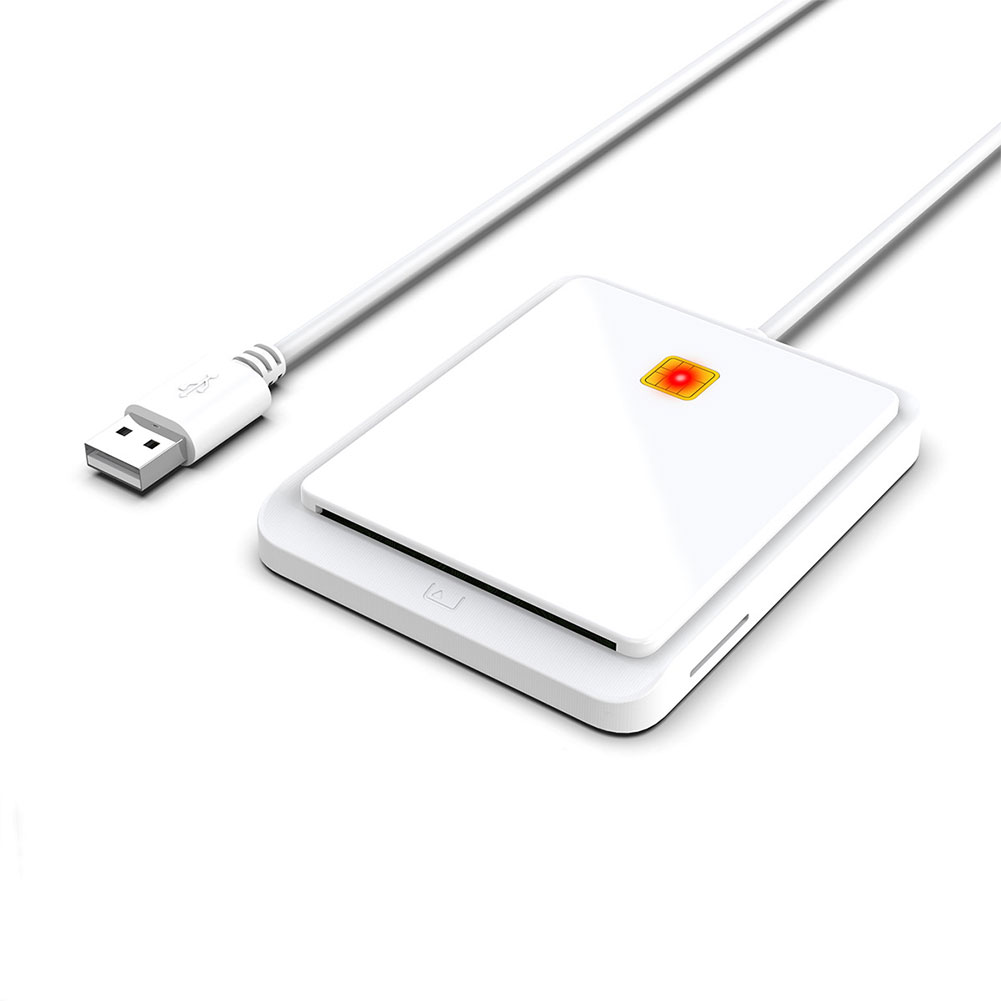 thumbnail image 3 of Lector de Tarjetas USB 2.0 Inteligente para CAC IC ID Bank SIM Windows 7 8 10 Vista, 3 of 7