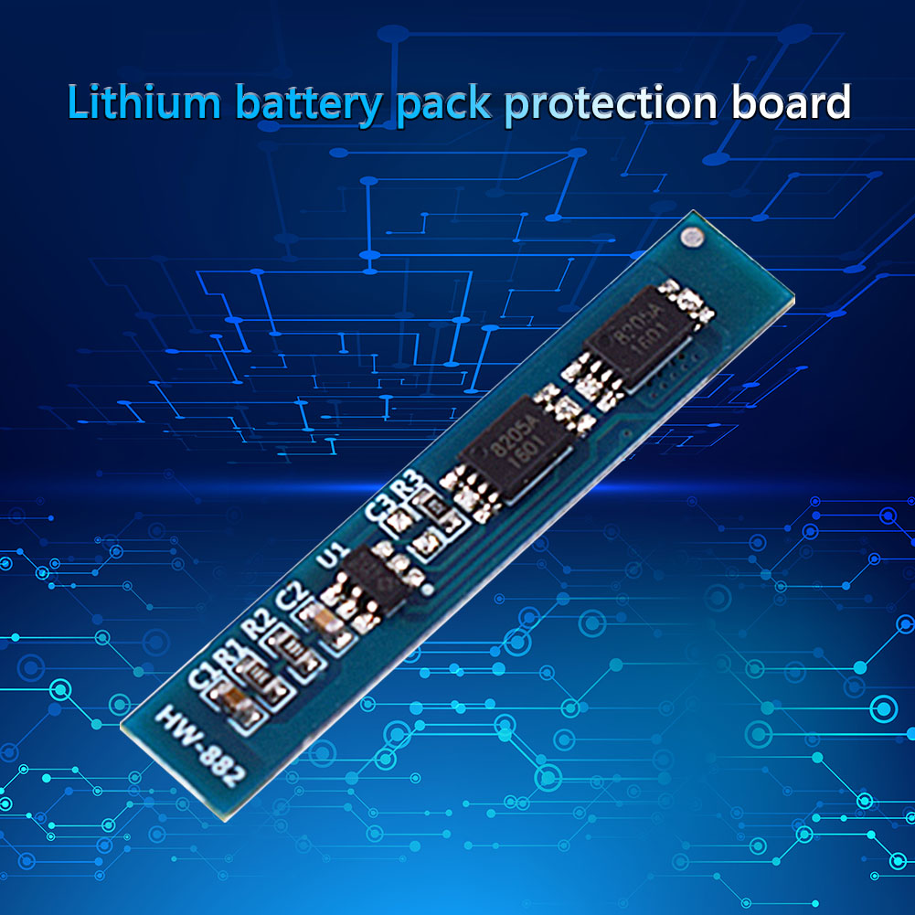 thumbnail image 4 of Placa de protección de batería 2S 3A 7.4V 8.4V 18650 Cargador de litio BMS HW-882, 4 of 7