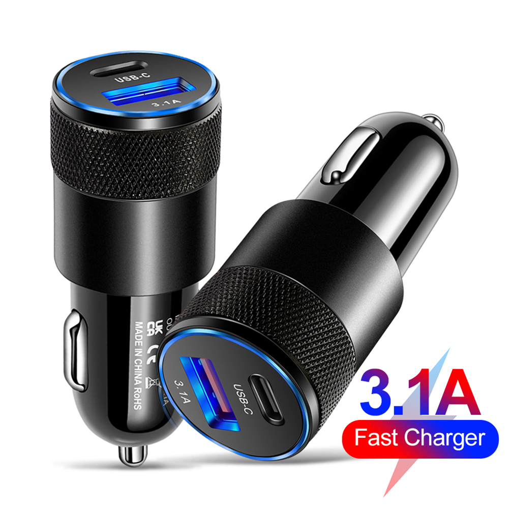 thumbnail image 2 of Adaptador de carga rápida mini tipo C 3.1A 15W PD para teléfono móvil iPad, 2 of 7
