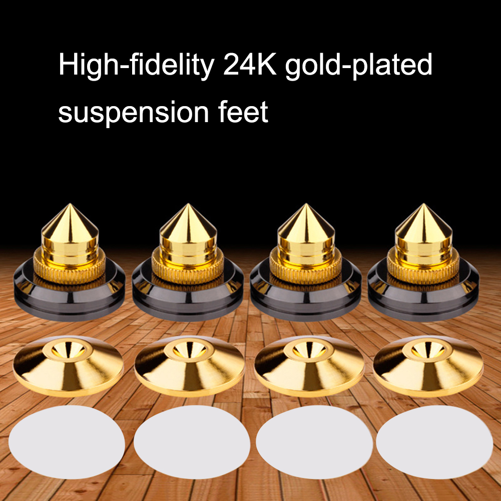 thumbnail image 4 of Altavoz Spikes Stand Ehuebsd Amplificador Aislamiento Pies 4pcs, 4 of 6