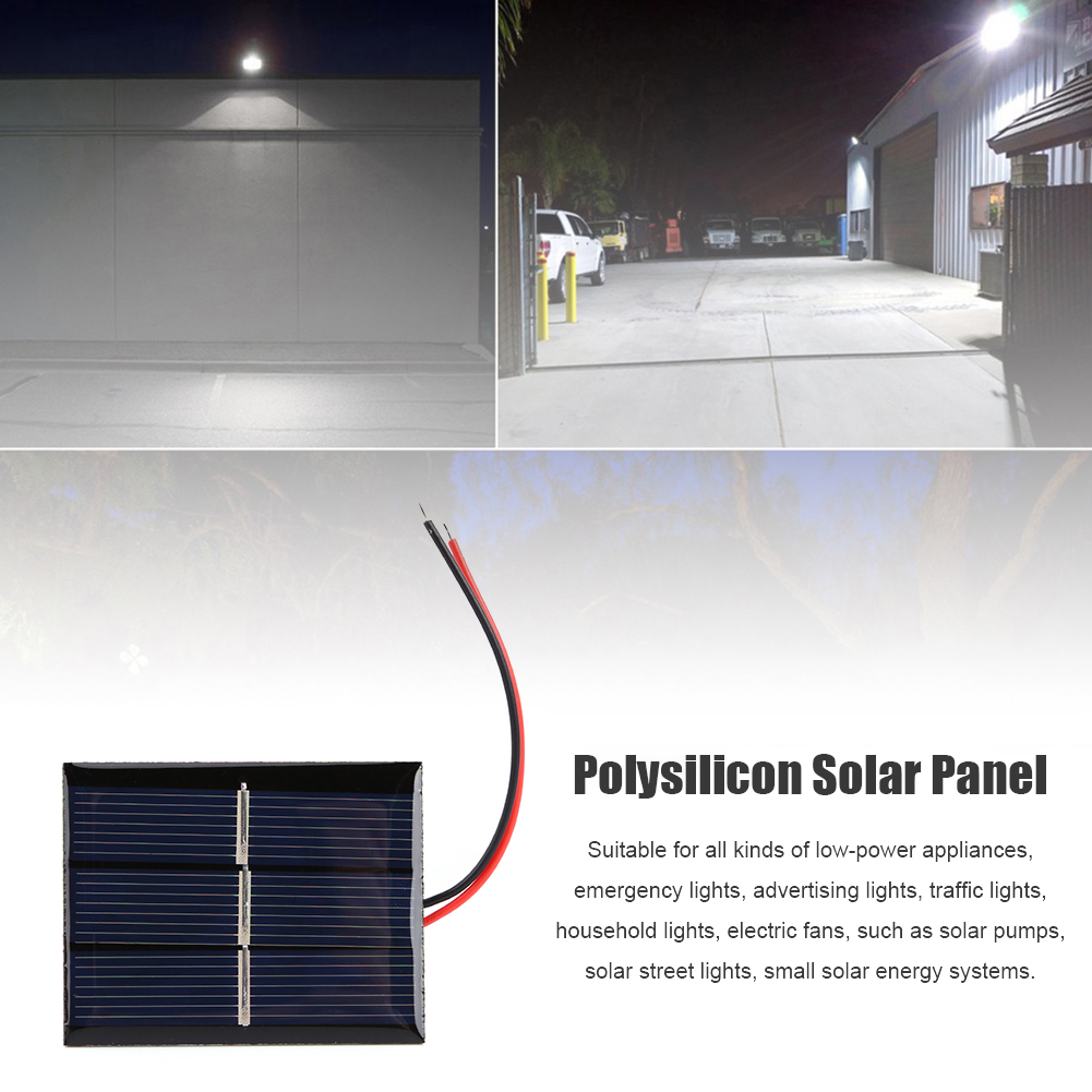 thumbnail image 4 of Panel de epoxi solar de polisilicio 0,4 W 1,5 V Ehuebsd con cable sistema solar módulo de bricolaje, 4 of 8