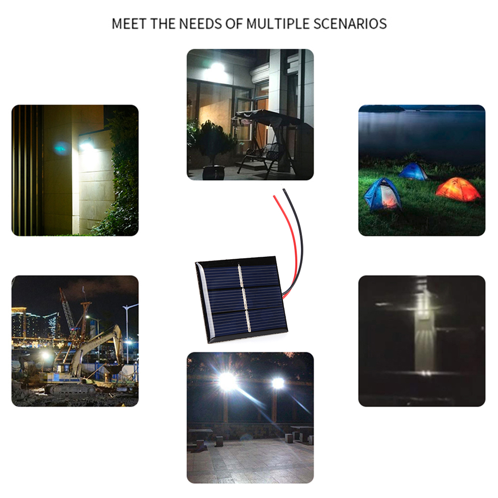 thumbnail image 1 of Panel de epoxi solar de polisilicio 0,4 W 1,5 V Ehuebsd con cable sistema solar módulo de bricolaje, 1 of 8