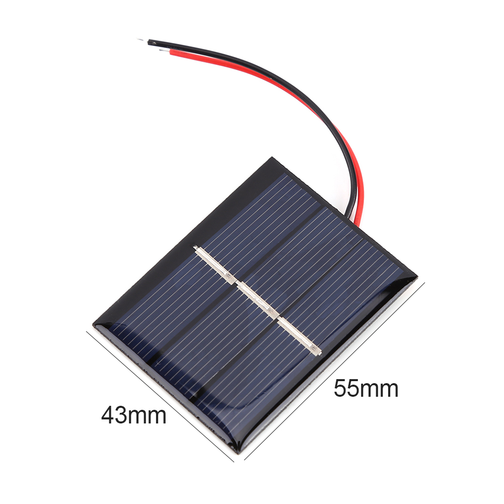 thumbnail image 2 of Panel de epoxi solar de polisilicio 0,4 W 1,5 V Ehuebsd con cable sistema solar módulo de bricolaje, 2 of 8