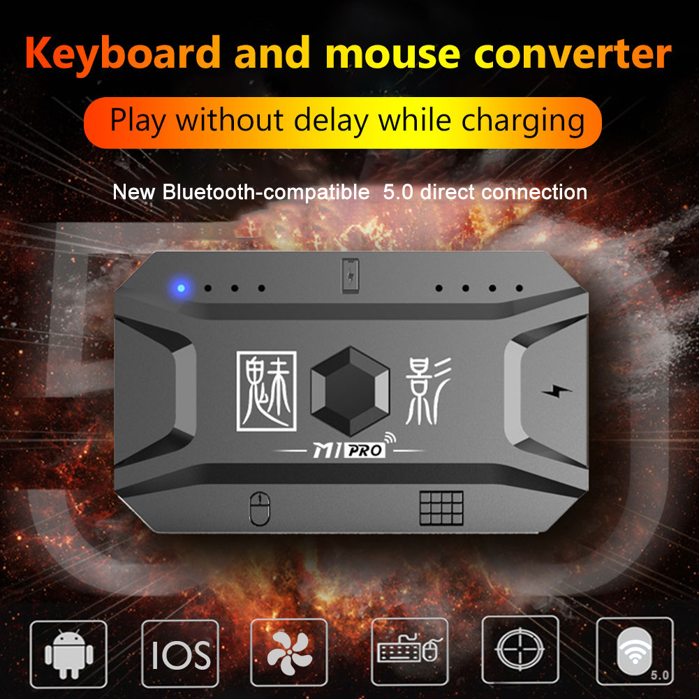 thumbnail image 4 of Convertidor M1Pro Gamepad Controlador móvil Teclado y mouse BT5.0 para PUBG, 4 of 7