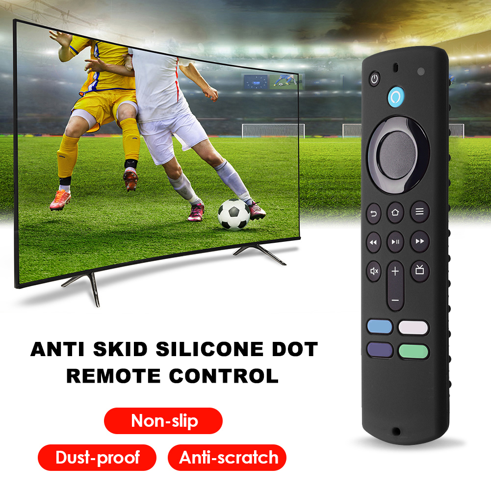thumbnail image 4 of Accesorios de fundas protectoras de control remoto de silicona para Fire TV Stick 3rd Gen, 4 of 7