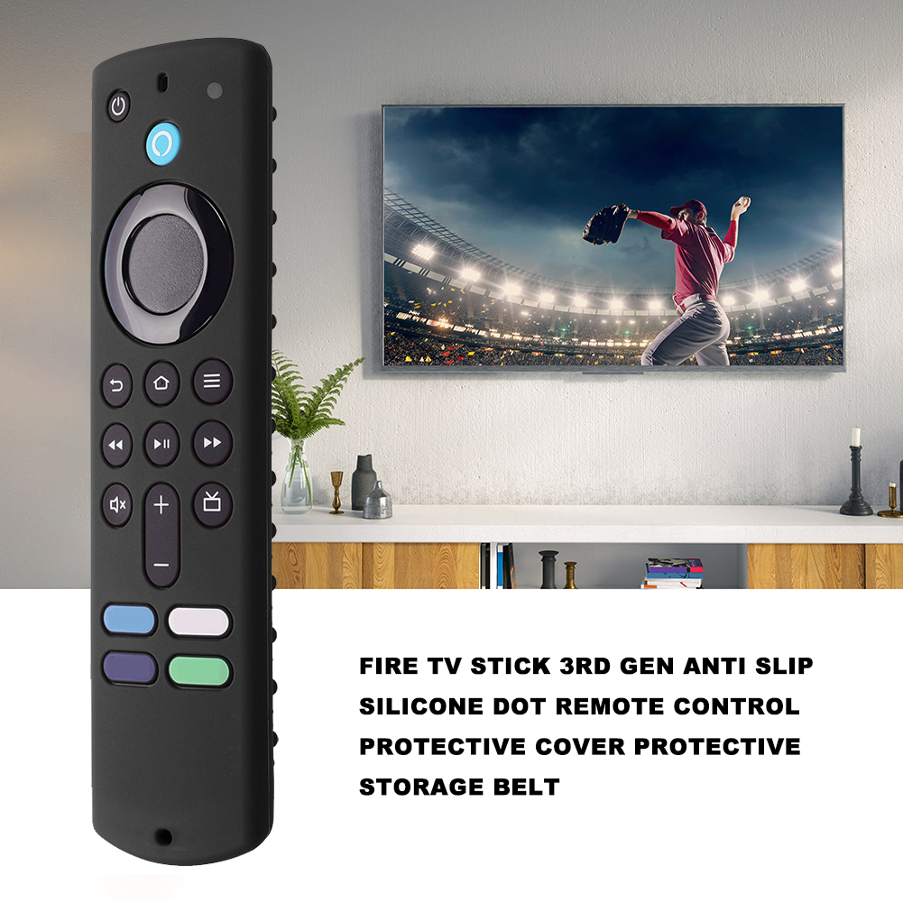 thumbnail image 5 of Accesorios de fundas protectoras de control remoto de silicona para Fire TV Stick 3rd Gen, 5 of 7