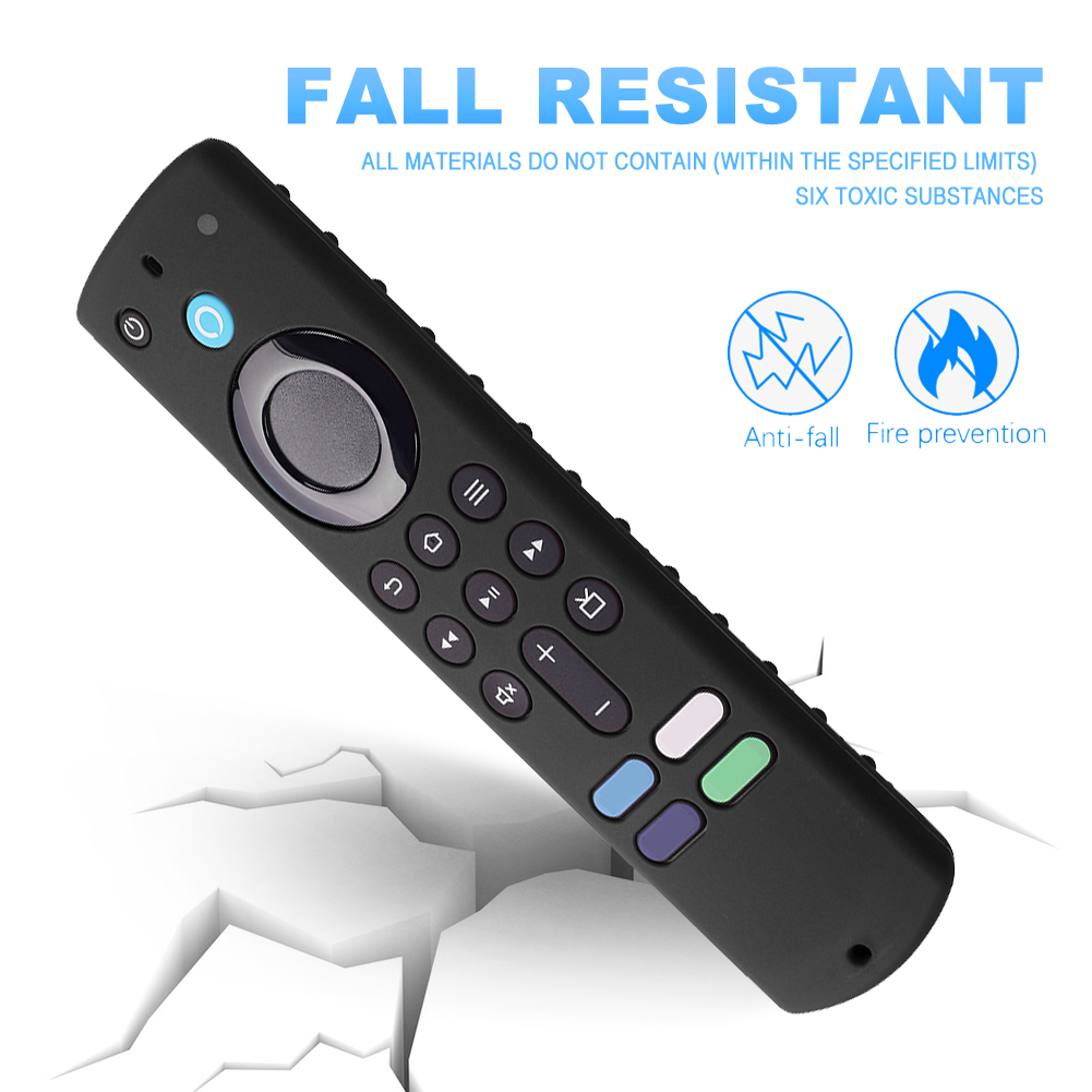 thumbnail image 1 of Accesorios de fundas protectoras de control remoto de silicona para Fire TV Stick 3rd Gen, 1 of 7
