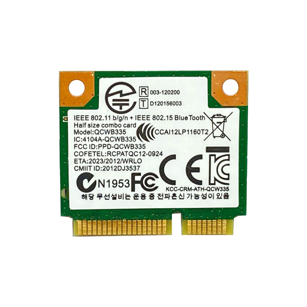 thumbnail image 3 of Tarjeta de red WiFi QCWB335 PCI-E 150Mbps compatible con Bluetooth 4,0 para ordenadores portátiles, 3 of 7