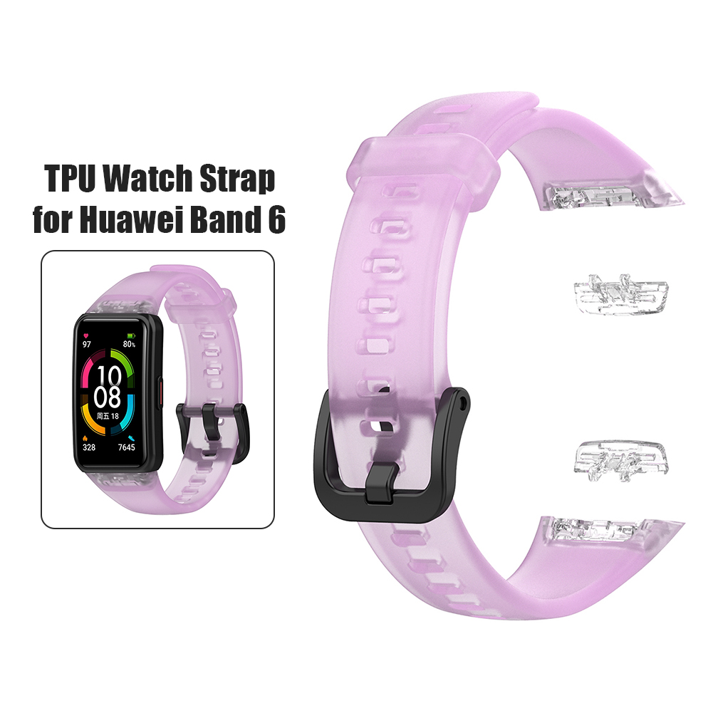thumbnail image 4 of 6 Soft TPU Sports Wristband Bracelet Correa de repuesto para HONOR Band 6 Accesorio, 4 of 6