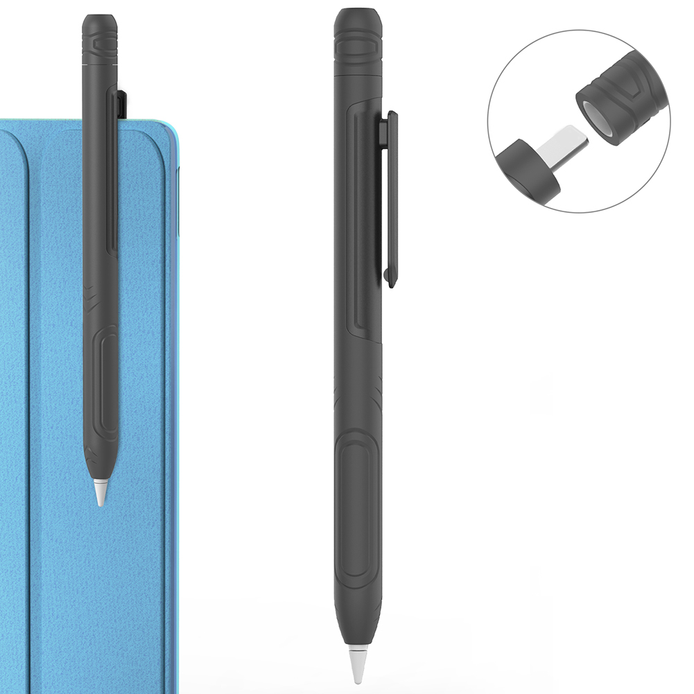 thumbnail image 5 of Funda antideslizante para lápiz, estuche de silicona para bolígrafo, funda protectora para bolígrafo suave para Apple Pencil 1, 5 of 6