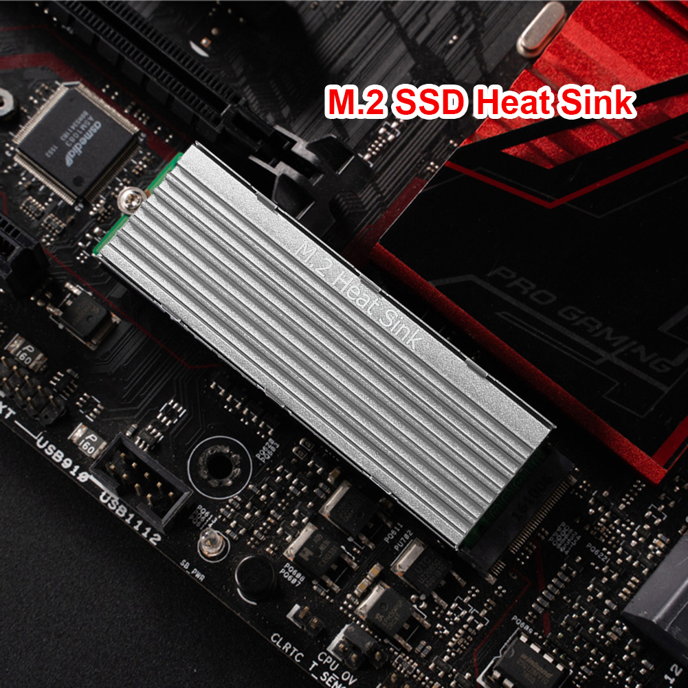 thumbnail image 4 of Refrigeración térmica del radiador del disipador de calor de aluminio del disco duro de NVME NGFF M.2 2280 SSD, 4 of 9