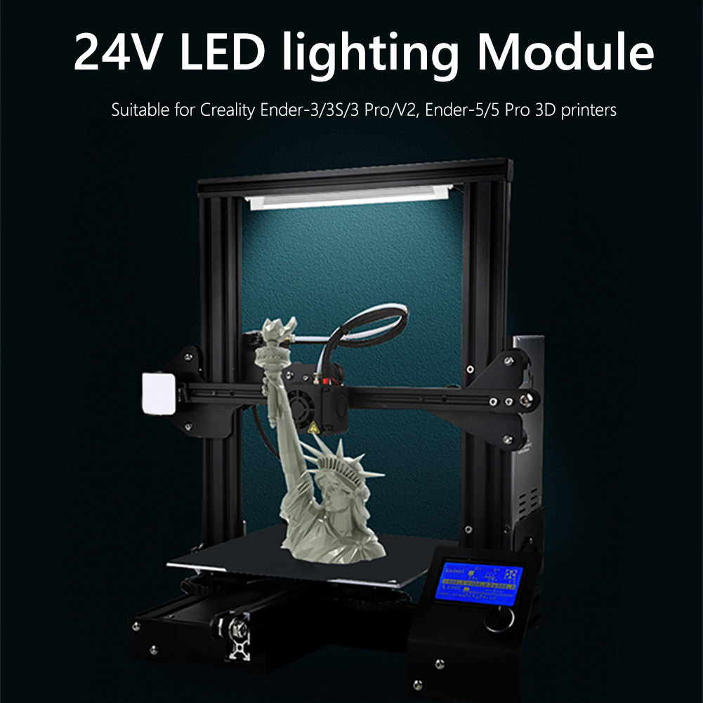 thumbnail image 4 of Tira de luces LED COB Kit de actualización de bombilla de 24 V para impresora 3D Creality 3S V2 Ender-5, 4 of 9