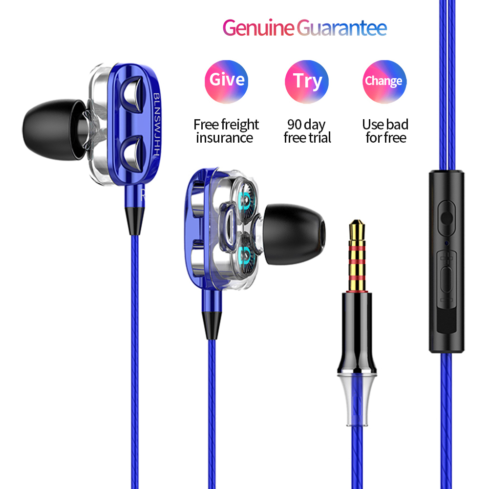 thumbnail image 1 of A4 Auriculares intrauditivos Conector de 3,5 mm Auriculares ergonómicos con cable y auriculares con micrófono, 1 of 8