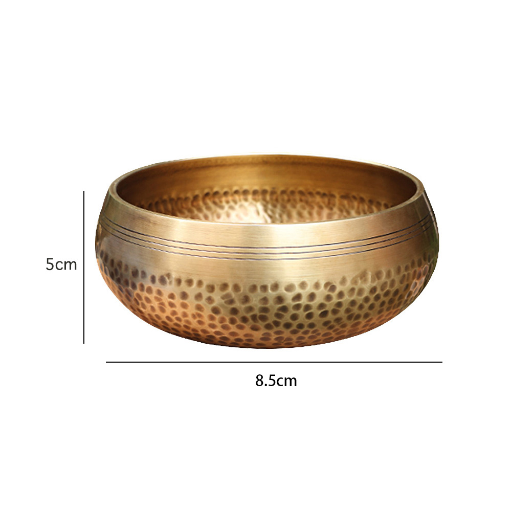 thumbnail image 2 of Nepal Chant Bowl Tíbet Yoga Meditación Buda Sound Bowl Artesanía (B), 2 of 7
