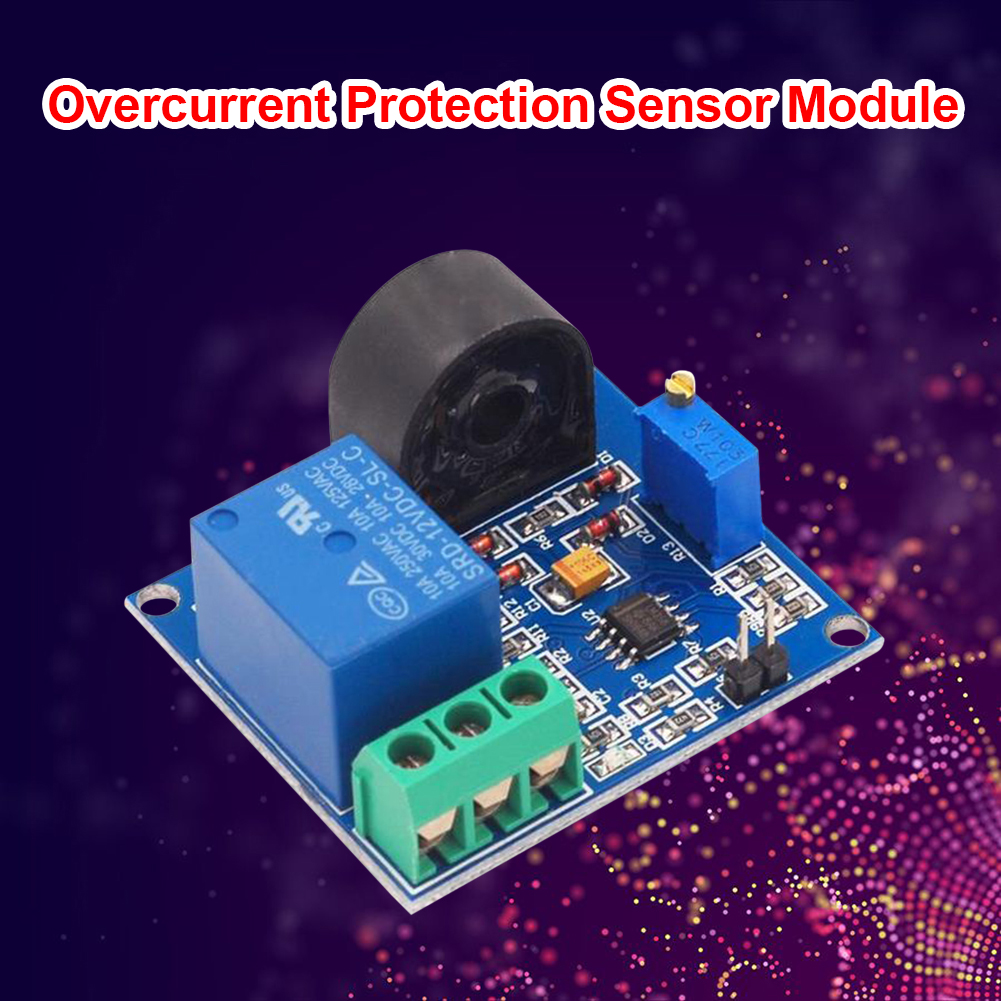 thumbnail image 4 of Interruptor de protección contra sobrecorriente Módulo de sensor de detección de corriente de 12 V Relé de 5 A, 4 of 7