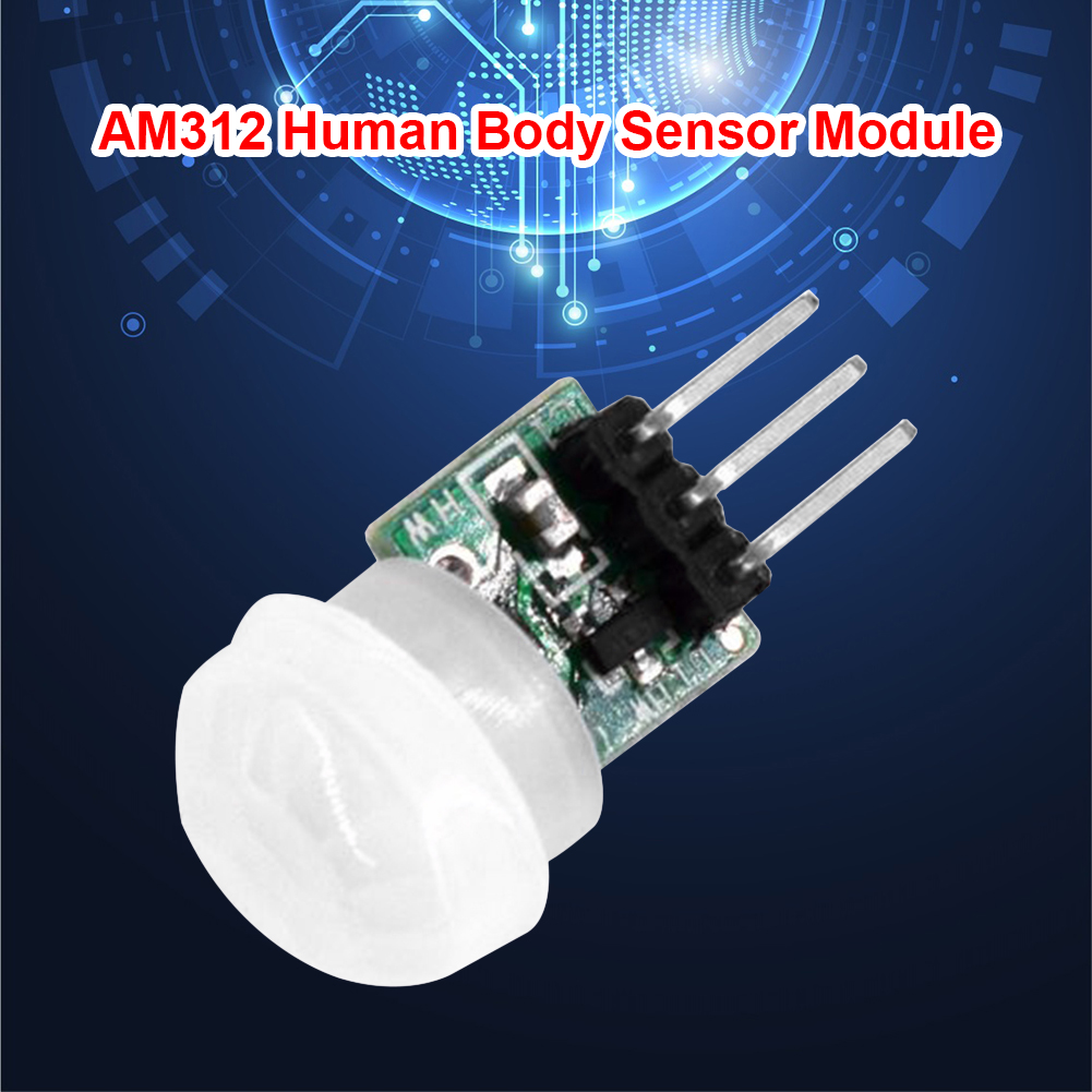 Lot De 10 Détecteurs De Mouvement Infrarouge (PIR) AM312 - Alimentation 2.7V à 12V DC