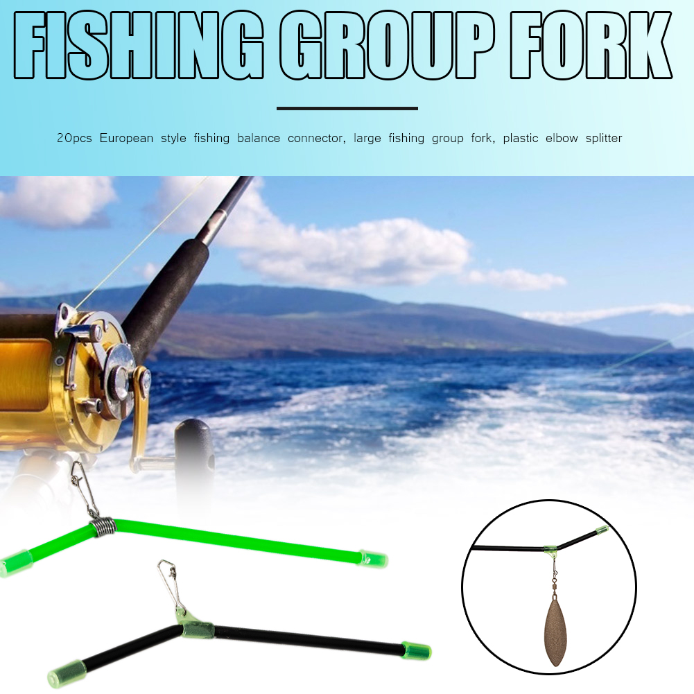 thumbnail image 3 of Juego de pluma curvada de 20 piezas, accesorios de pesca de tubo espaciador de pesca de carpa fluorescente, 3 of 8