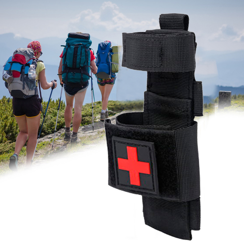 thumbnail image 5 of Bolsa de torniquete CAT Hemostasia rápida Funda para cuchillo de caza Portátil Negro, 5 of 7