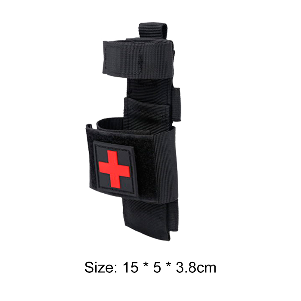 thumbnail image 2 of Bolsa de torniquete CAT Hemostasia rápida Funda para cuchillo de caza Portátil Negro, 2 of 7