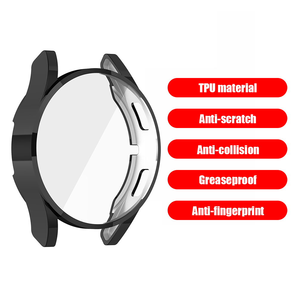 thumbnail image 4 of Para Samsung Galaxy Watch4 40mm Protector de pantalla completa Cubierta protectora de reloj de TPU, 4 of 7