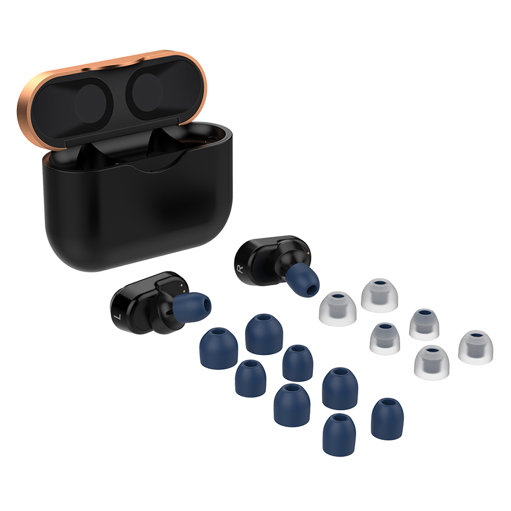 thumbnail image 1 of Juego de fundas para auriculares Ear Tips para WF-1000XM4 WF-1000XM3 Azul claro Azul, 1 of 6