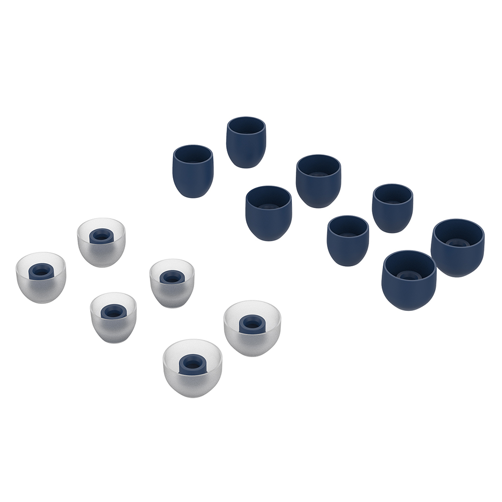 thumbnail image 2 of Juego de fundas para auriculares Ear Tips para WF-1000XM4 WF-1000XM3 Azul claro Azul, 2 of 6
