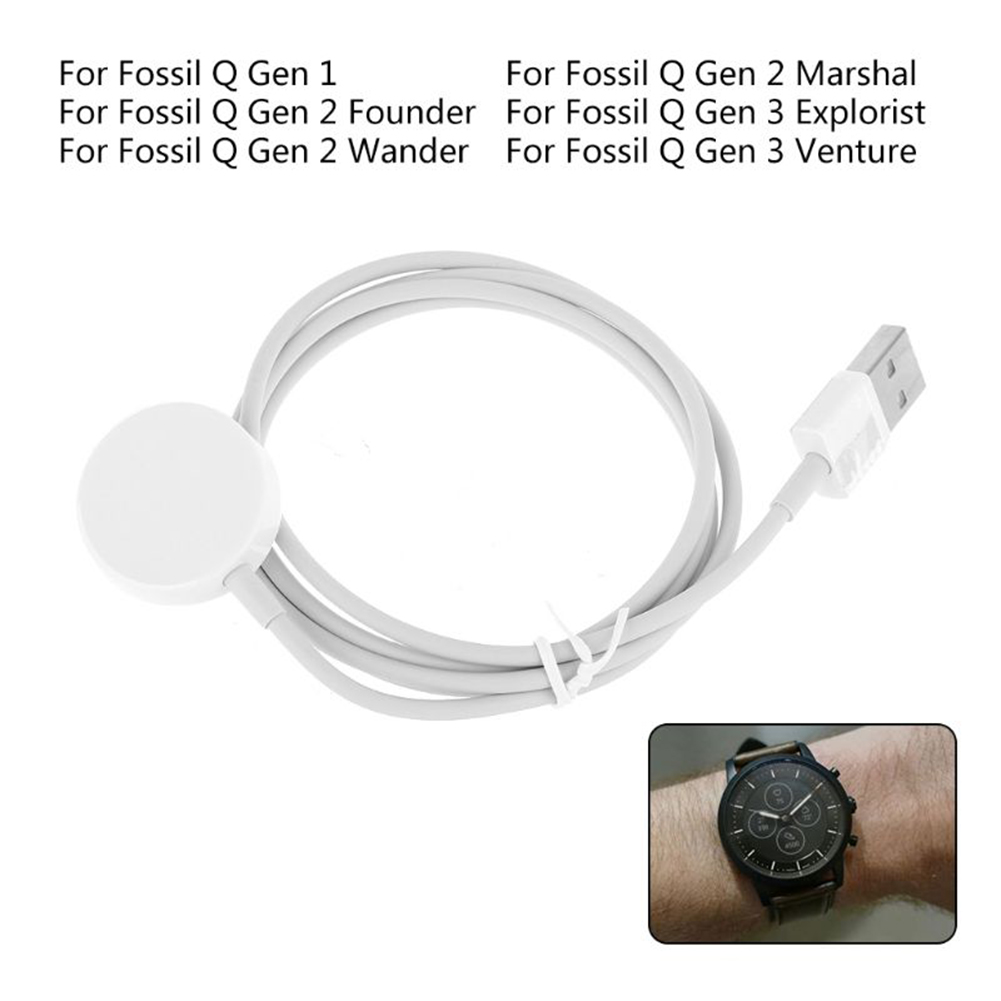 thumbnail image 4 of Cargador 1 estación de acoplamiento para reloj Fossil Gen Gen 2 Gen 3, soporte USB de carga, 4 of 7