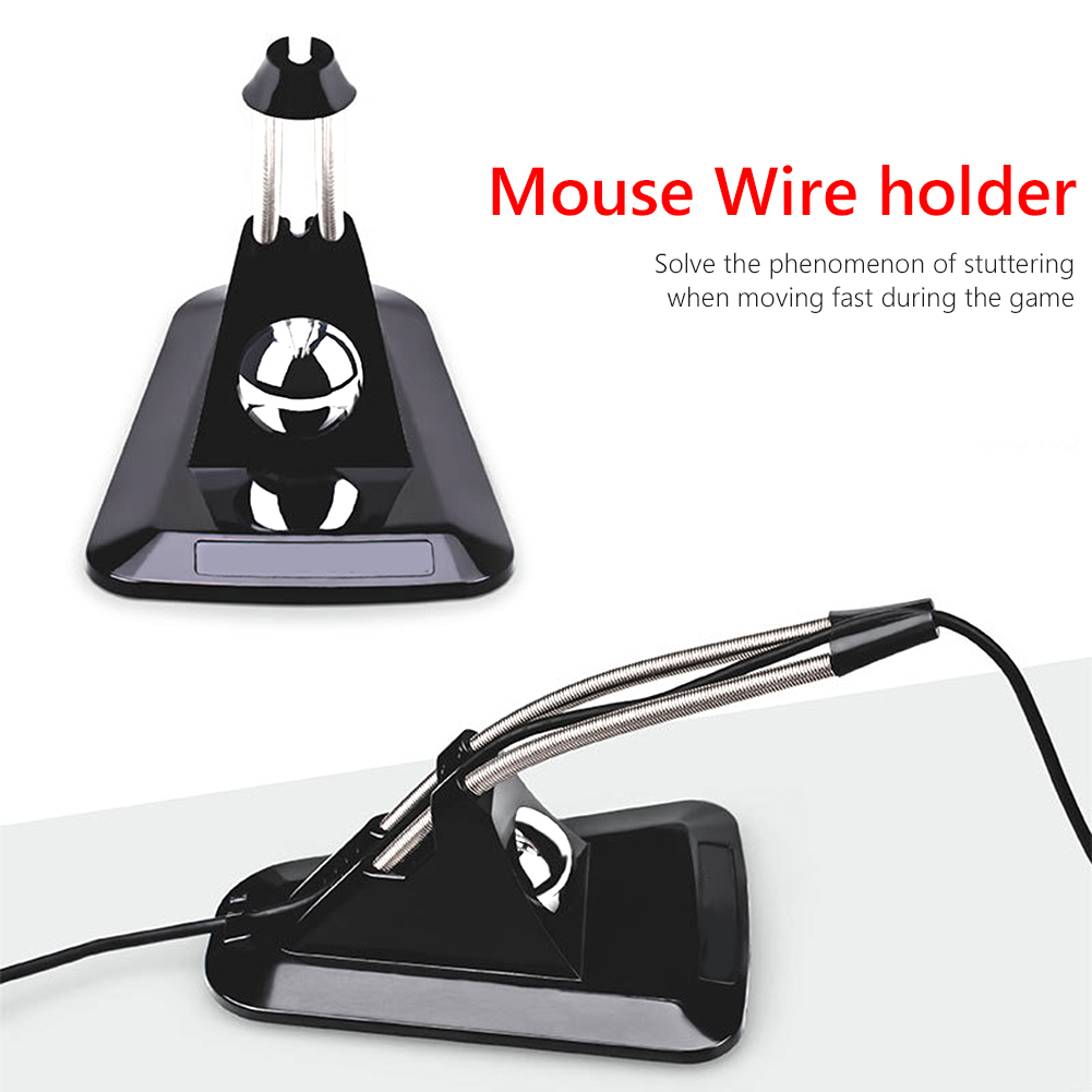 thumbnail image 1 of Soporte de cable para ratón de ordenador de escritorio, Clip suave para juegos, soporte para Notebook, acceso, 1 of 9