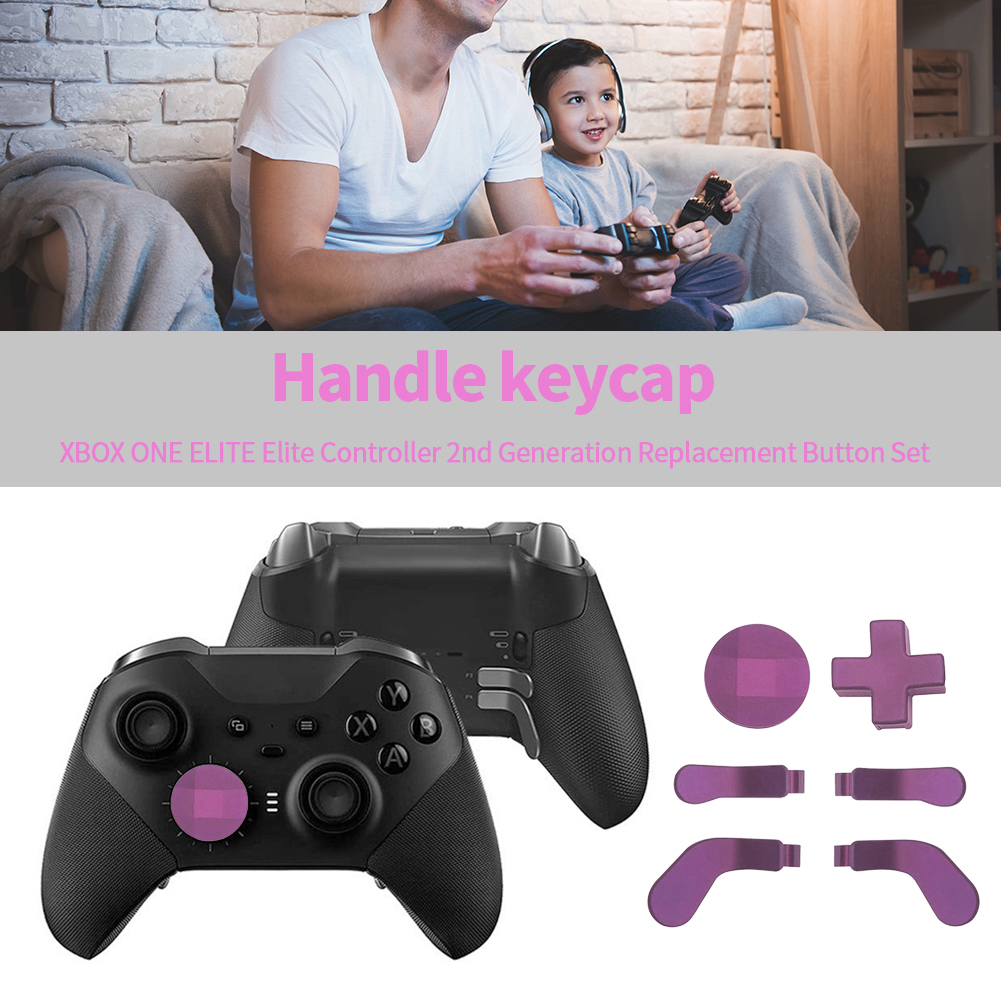 thumbnail image 4 of Thumb Grips D-pad Button para Xbox One Elite 2 Controller Kit Purple 16pcs, 4 of 7