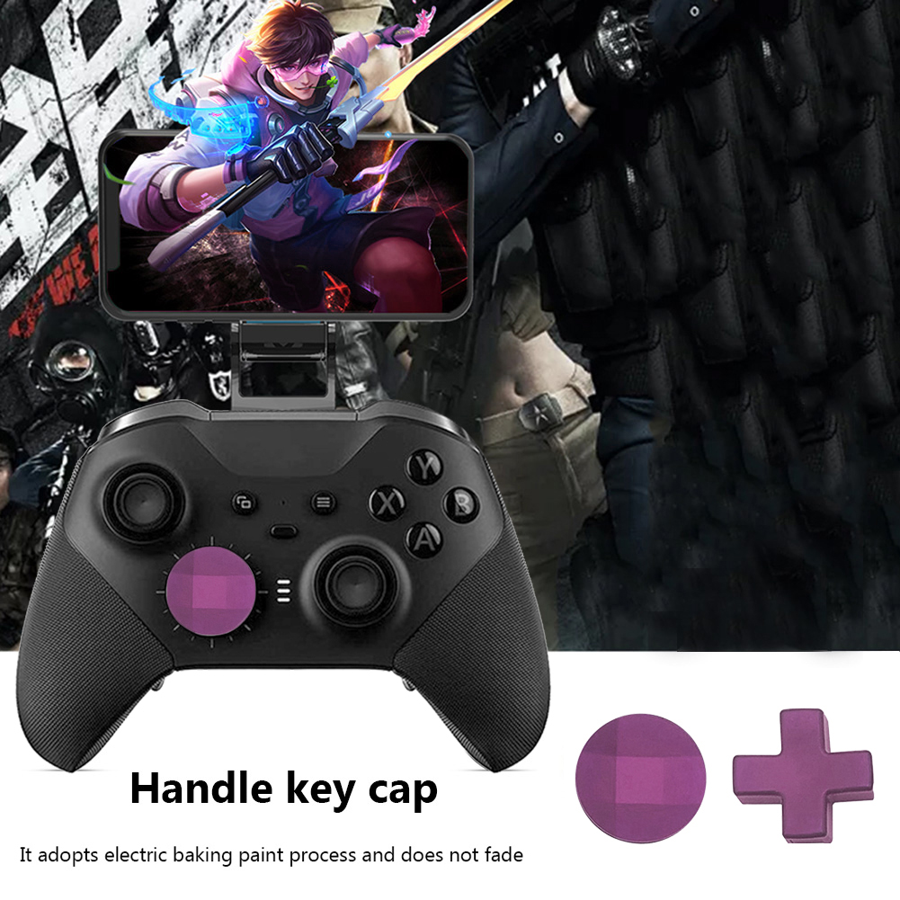 thumbnail image 5 of Thumb Grips D-pad Button para Xbox One Elite 2 Controller Kit Purple 16pcs, 5 of 7