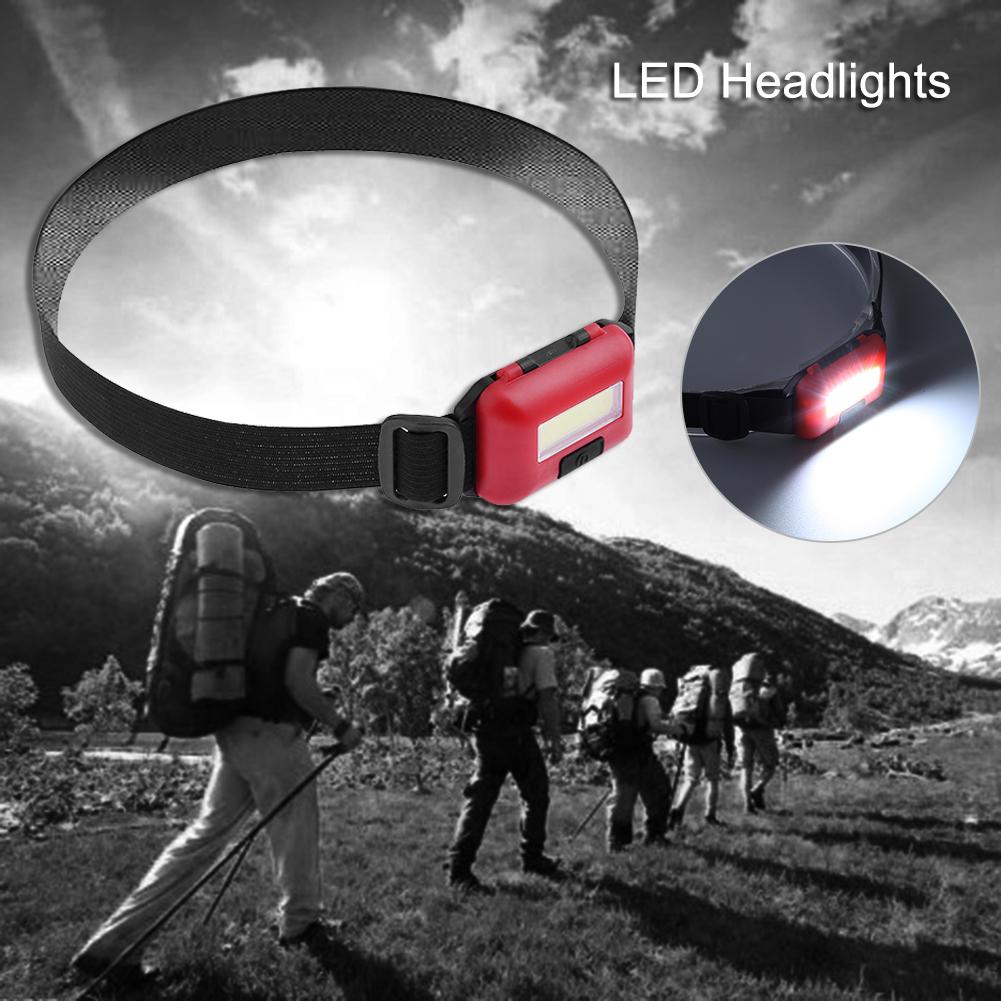 thumbnail image 3 of Linterna COB impermeable de 3 modos, 5 uds., faro delantero para exteriores, antorcha (rojo), 3 of 9
