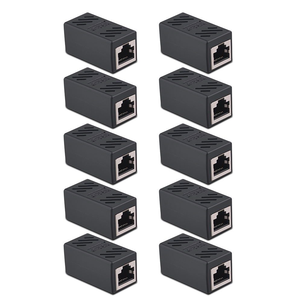 thumbnail image 3 of 2/5/10 Uds Ethernet Internet RJ45 conector convertidores de extensión de red, 3 of 9