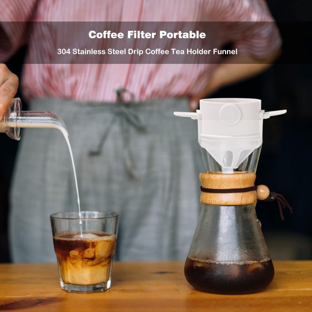 thumbnail image 3 of 5 uds filtro de café goteo plegable café soporte para té taza de vertido sin papel (A), 3 of 9