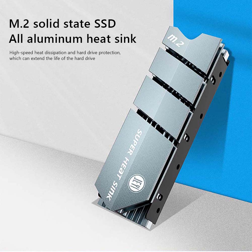 thumbnail image 1 of Disipador de calor Computadora Ehuebsd Almohadilla térmica ColdFish-Gray M.2 NVME SSD, 1 of 7