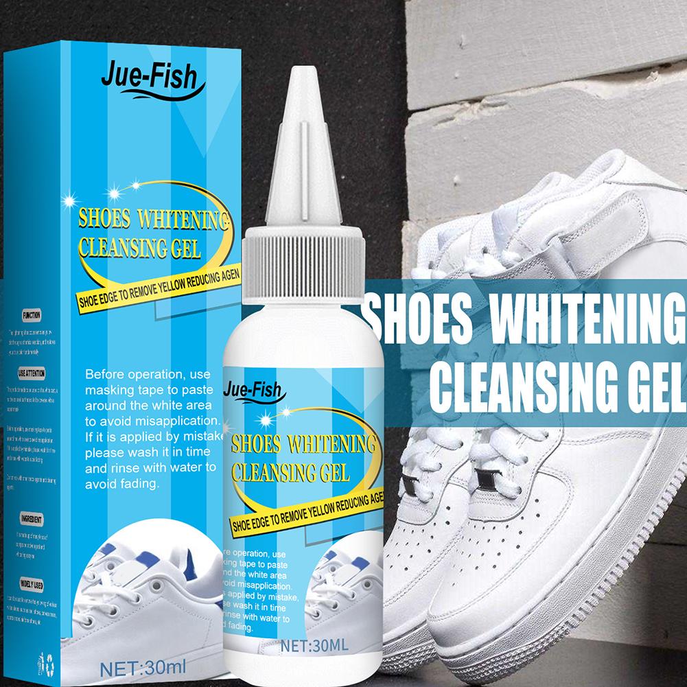 thumbnail image 1 of White Shoes Polish Cleaner Gel Sneaker Whiten Cleaning Dirt Remover (30ml), 1 of 6