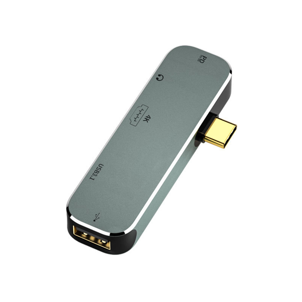 thumbnail image 2 of Concentrador tipo C de 1 a 3,55 mm PD USB3. Extensor USB 2.0 compatible con HDMI (YX04-X5), 2 of 6
