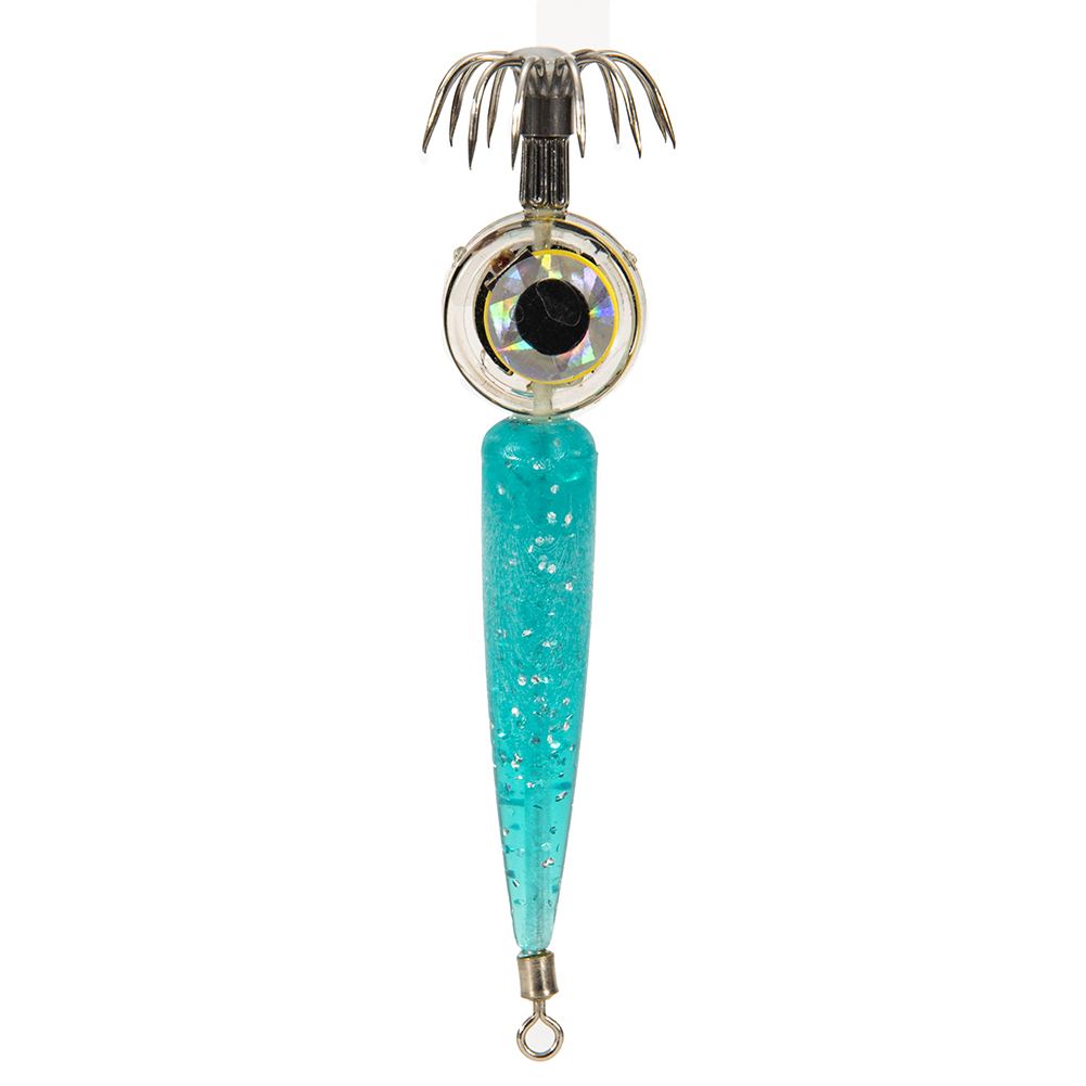 thumbnail image 4 of Señuelo con luz LED para pesca, cebo para peces, calamar, lámpara subacuática de mar, azul, 4 of 8