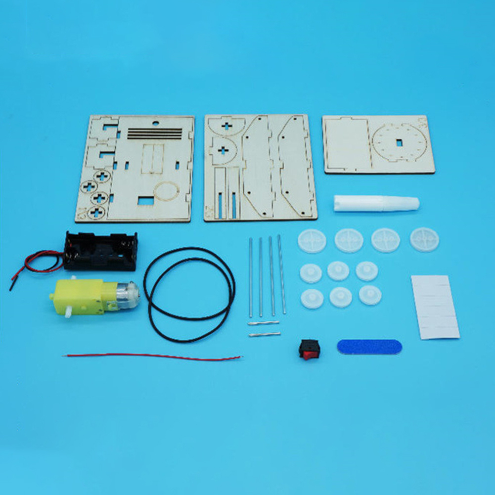 thumbnail image 3 of Kit de ensamblaje de modelo de tanque de madera, ayuda educativa científica para laboratorio escolar, 3 of 9