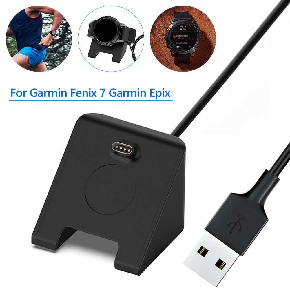 thumbnail image 4 of Para Garmin Fenix ​​7/7S/7X Cable pulsera base de carga reloj inteligente, 4 of 8