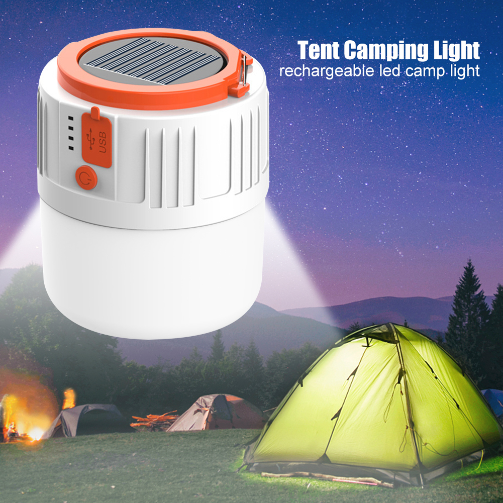thumbnail image 3 of V65 Solar LED Camping Light USB Linternas recargables Bombilla para tienda de campaña ligera Lámpara portátil Emergencia Senderismo Luces, 3 of 7